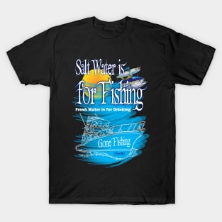 Salt Water Fishing T-Shirt